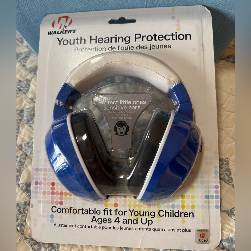 Walker hearing protection for children